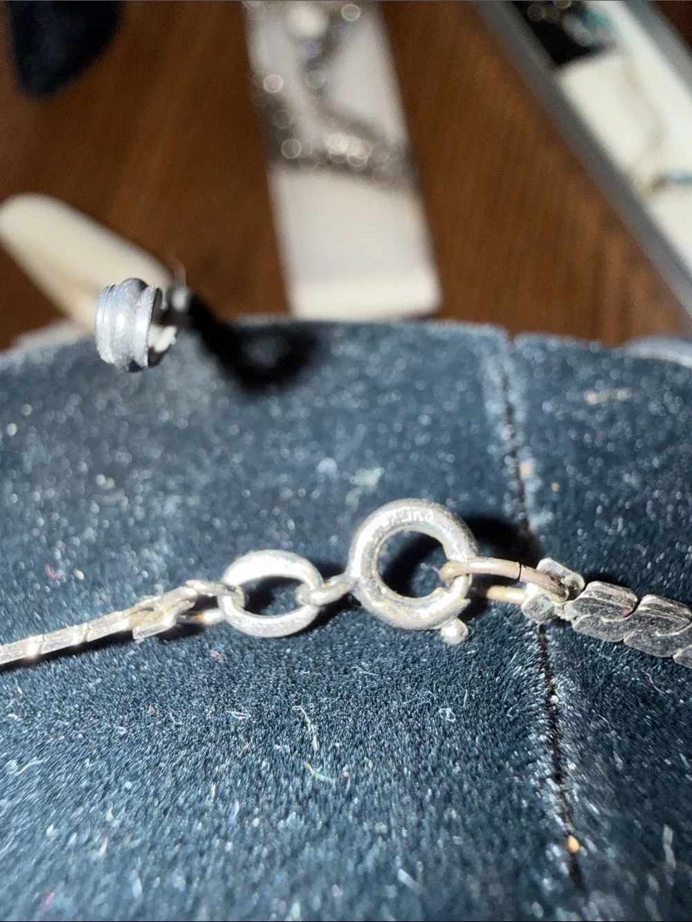 Classic Women’s FED Sterling Herringbone Rope Chain Necklace